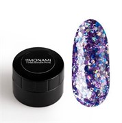 MONAMI Гель-лак с блеском Purple, 5 гр 4603736903636