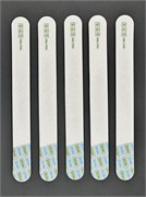 Пилка одноразовая овал на вспененной основе 150/180, 18x175 мм, white 4673754401131