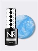 Nail Republic-015 Гель-лак, PEARL PRINT Жемчужное небо 10 мл 4630352402731
