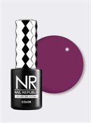 Nail Republic-160 Cherry lady гель-лак, Красно-фиолетовый 10 мл 4650428661107