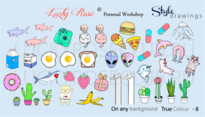 LUCKY ROSE True Colour - 8 2000000020310