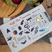 LUCKY ROSE Foil Colour holography-83 4603300353010