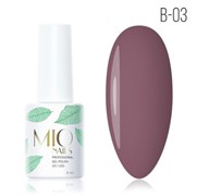Гель-лак Mio B-03 Томный взгляд, 8 мл 4603741475630
