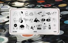 -30% Пластина для стемпинга Go! Stamp 245 Weirdo 2546131605540