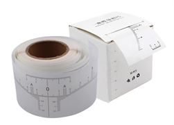 Линейка- трафарет для бровей в рулоне 2000000009353