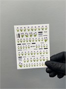 Стикеры Цветы DD-724 2000000015750