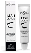 Краска для бровей и ресниц  LEVISSIME, цвет иссиня-черный #1-6, 15 мл 8435054645273