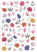 Слайдер-дизайн Crazy Shine Nails mini : Разноцветы 4607790911309