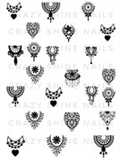 Слайдер-дизайн Crazy Shine Nails : Узоры 4607790921384