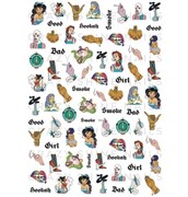 Слайдер-дизайн Crazy Shine Nails mini: Дым 4607790910074