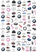 Слайдер-дизайн Crazy Shine Nails: Немецкая тройка 4607790921209