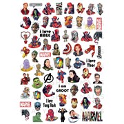 Слайдер-дизайн Crazy Shine Nails mini: Марвел 4607790910685