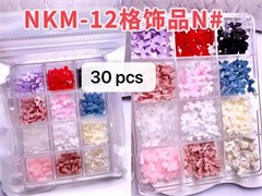 Набор 3D бантиков в органайзере микс цветов 2000000053219