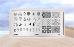 -30% Пластина для стемпинга Go! Stamp 125 Chakra 2546131603638
