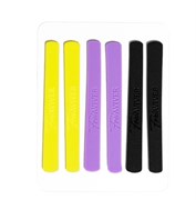 FreiAVIVER Компенсаторы для ламинирования ресниц (жёлтый, сиреневый, черный), 3 пары 4673754950615