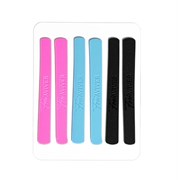 FreiAVIVER Компенсаторы для ламинирования ресниц (розовый, голубой, черный), 3 пары 4673754950608