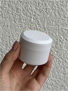 Банка 30 гр, белая матовая с дополнительной мембраной из фольги 85e6276f-fe88-11ec-0a80-05c0000368fb