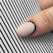 Наклейки -3D Полоски   черные 2010073820236