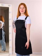 Фартук черный 002 2000000061108