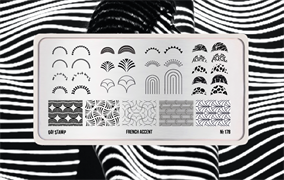 -30% Пластина для стемпинга Go! Stamp 178 French Accent 2546131604673