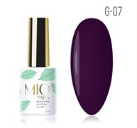 Mio Гель-лак G-07. Лесная ежевика, 8 мл 4603741476576