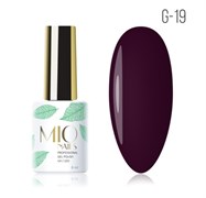 Mio Гель-лак G-19. Спелая слива, 8 мл 4603741478891