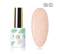 Mio Гель-лак GN-03. Golden Nude № 03, 8 мл 4603766184180