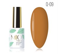 Mio Гель-лак Q-09. Каштановый сироп, 8 мл 4603766180380