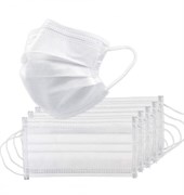 Маска SAF&TY медицинская трехслойная белая 50 шт 4630300500205