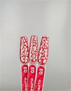 Граффити 03 красный Гель лак Pink House 2009899199145