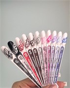 Граффити 09 сиреневый Гель лак Pink House 2009899199664