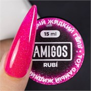Жидкий гель Амигос GLAMОUR RUВI, 15 мл 4673754438472