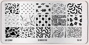 -30% Пластина для стемпинга Go! Stamp 147 So Much Fun 2546131604208