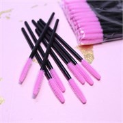 Щеточки (браши) для ресниц и бровей силиконовые 50 шт 2016055610802