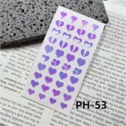 Трафарет для аэрографии PH-53 2000000016054