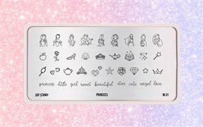 -30% Пластина для стемпинга Go! Stamp 31 Princess 2546131600651