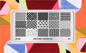 -30% Пластина для стемпинга Go! Stamp 37 Hypno by @nogti_anastasiya_nails 2546131600712