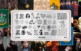 -30% Пластина для стемпинга Go! Stamp 261 Expelliarmus 2546131605779