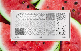 -30% Пластина для стемпинга Go! Stamp 192 Fresh 2546131604819