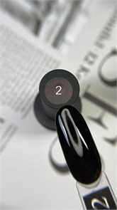 Гель-лак LAKRES 002 Черный , 9 мл 01917