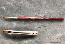 Кисть колонок наклонная №4 (DK6-04,0RN) 4607069788021