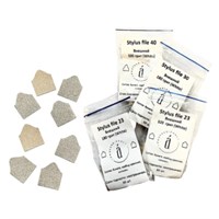 ATIS Сменный файл стилус 30, внешний, 240 грит, серый, 60 шт. 2008826846671