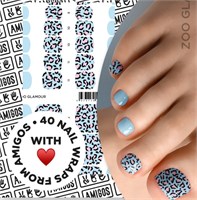 Те самые пленки AMIGOS для педикюра ZOO GLAMOUR 4673754448266