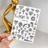 LAQUE Слайдер дизайн #АЕ-45 черный 4603745971626