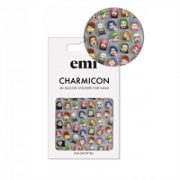 E.Mi Charmicon 3D Silicone Stickers №203 Эмоджи 2011000028381