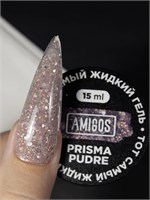 Жидкий гель Амигос PRISMA PUDRE, 15 мл 4673754402091