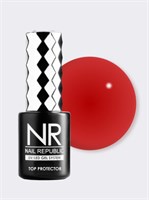 Nail Republic COLOR Топ PROTECTOR 31 Red без UV фильтра 10 мл 4650428666591