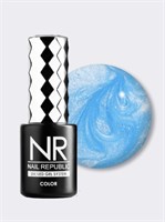 Nail Republic-015 Гель-лак, PEARL PRINT Жемчужное небо 10 мл 1119800