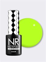 Nail Republic-152 Neon гель-лак, Неон желтый 10 мл 1119739