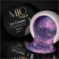 Гель для моделирования ногтей. Ice Cream Gel Gala # 01, 13 г 4673761760856